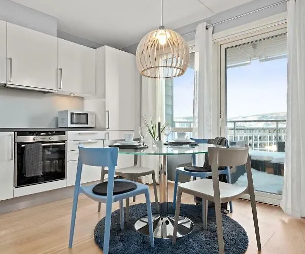 Appartement Bjorvika Apartments, Solsiden Area, Center