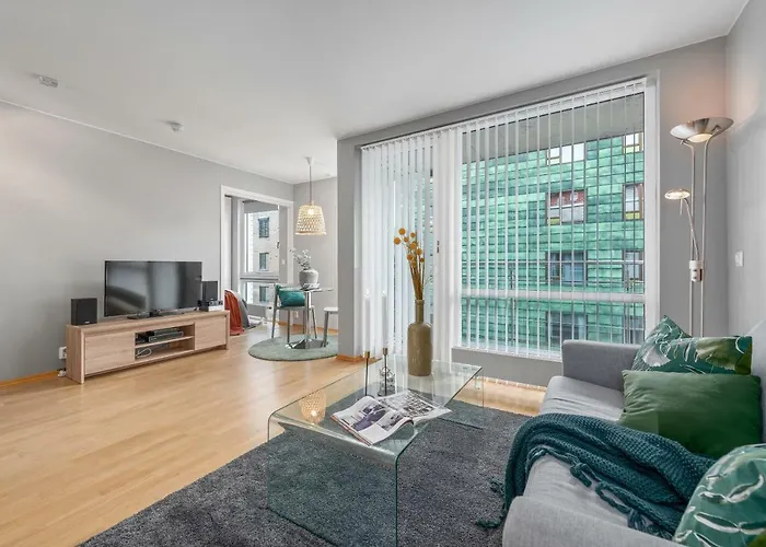 Appartement Bjorvika Apartments, Solsiden Area, Center