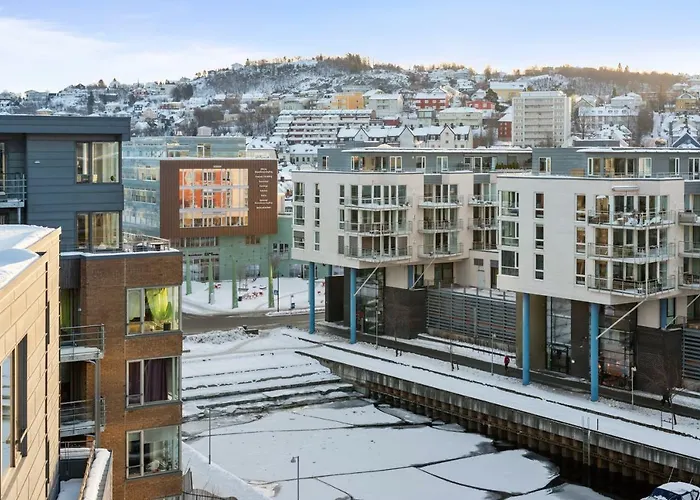 Bjorvika Apartments, Solsiden Area, Center Daire Trondheim
